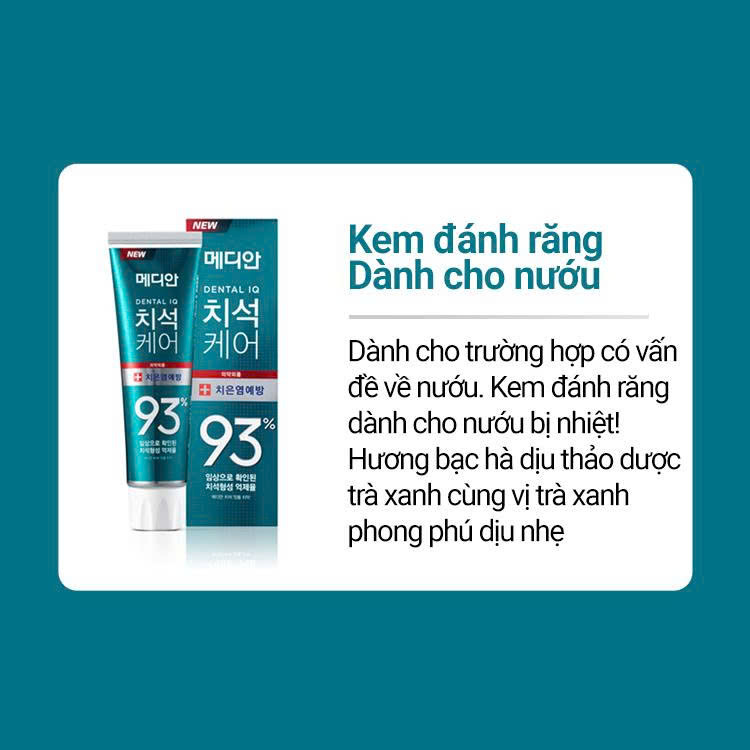 Kem Đánh Răng Dental IQ 93% – Median Hàn Quốc - Image 17